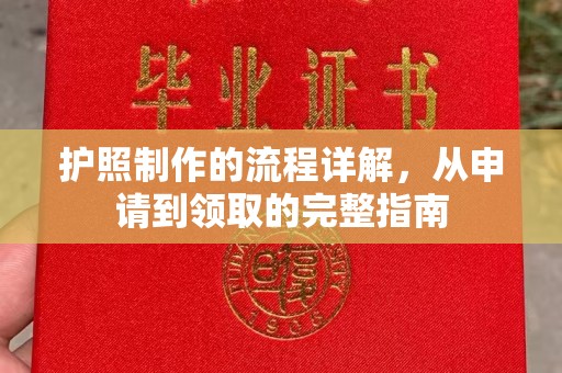 尉氏护照制作的流程详解，从申请到领取的完整指南
