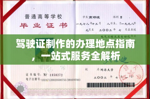 尉氏驾驶证制作的办理地点指南，一站式服务全解析